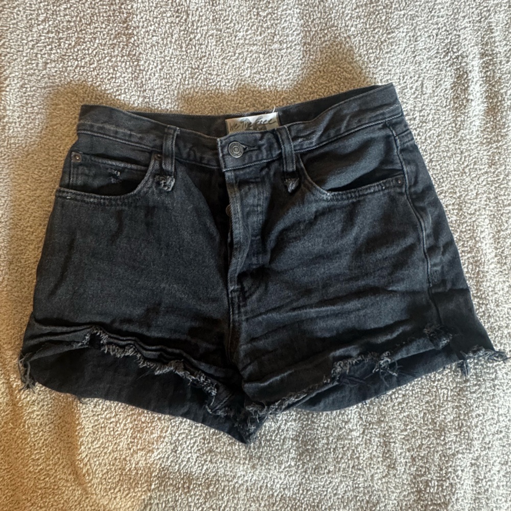 We The Free Dark Jean Shorts